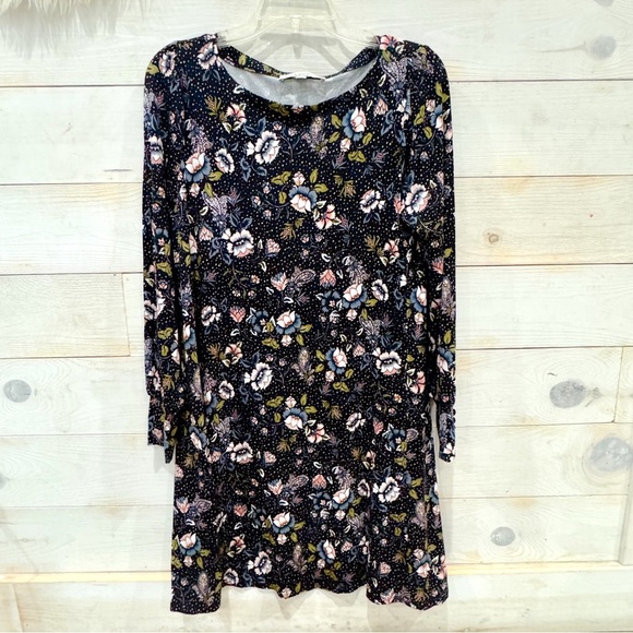 Ann Taylor loft floral meadow swing dress ❤️ - Picture 4 of 9